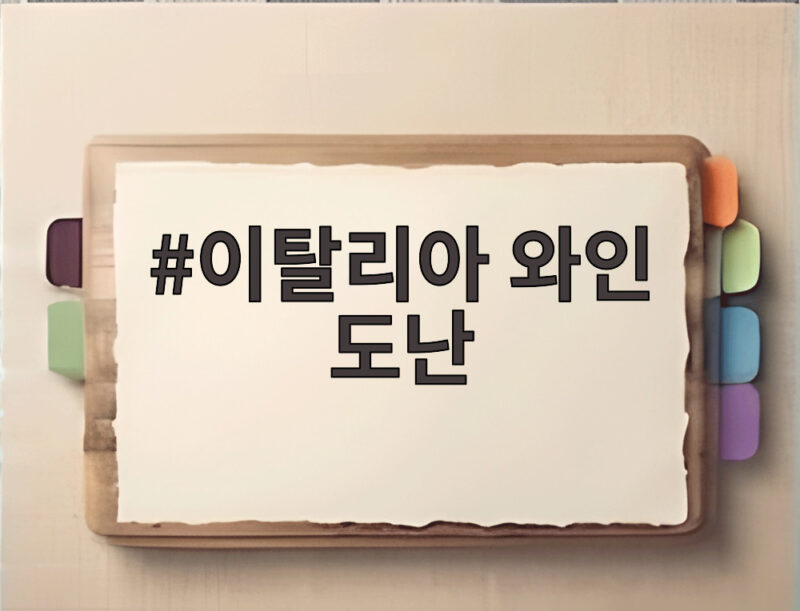 이탈리아 와인 도난