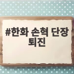 한화 손혁 단장 퇴진 김경문 감독 동반 사임 이유와 향후 전망 한화 손혁 단장 퇴진