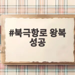 북극항로 왕복 성공