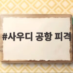 사우디 공항 피격
