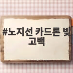 노지선 카드론 빚 고백 눈덩이처럼 불어난 빚과 1년 만에 갚은 이야기 노지선 카드론 빚 고백