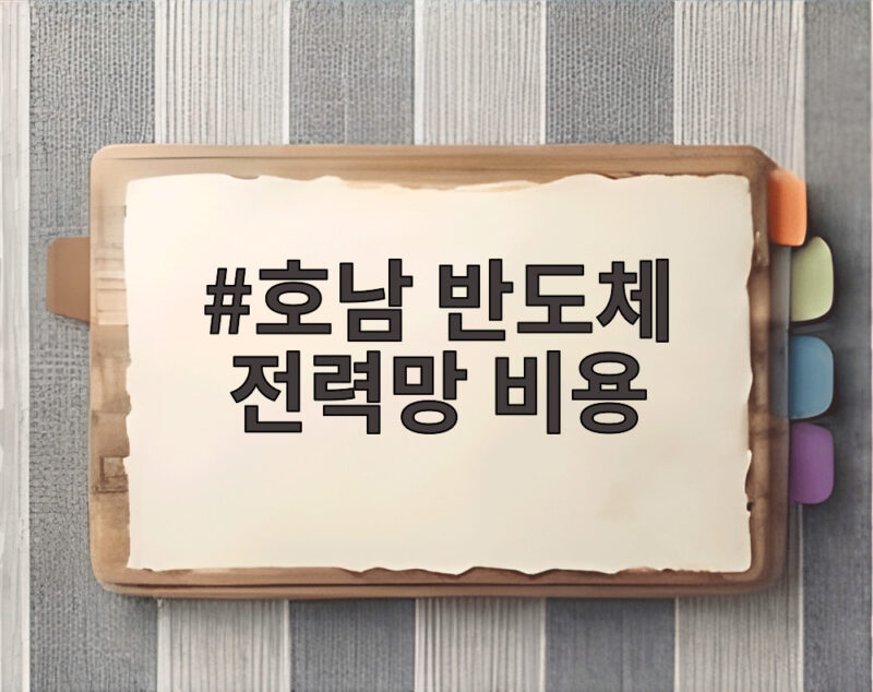 호남 반도체 전력망 비용 1조4000억 부담 주체는 1 호남 반도체 전력망 비용