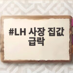 LH 사장 집값 급락