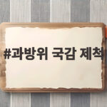 과방위 국감 제척