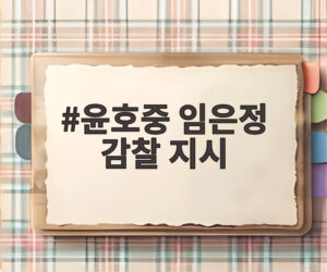 윤호중 임은정 감찰 지시
