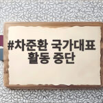 차준환 국가대표 활동 중단