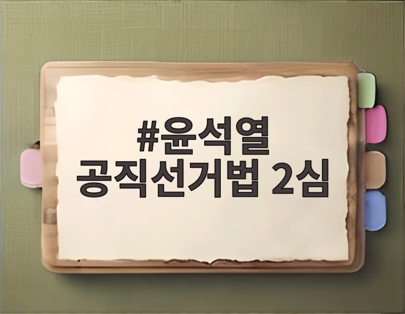윤석열 공직선거법 2심 결심, 397억 원 반환 기로 1 윤석열 공직선거법 2심