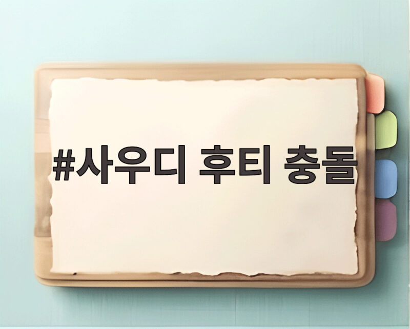 사우디 후티 충돌 격화가 부르는 유가와 중동 불안 1 사우디 후티 충돌