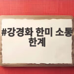 강경화 한미 소통 한계 인정 이례적 발언 자세히 확인 강경화 한미 소통 한계