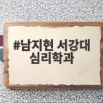 남지현 서강대 심리학과