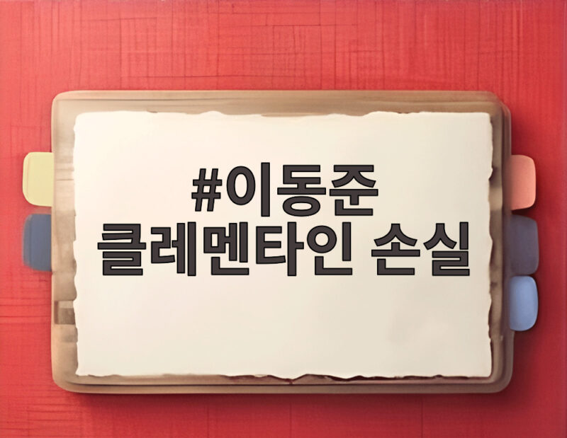 이동준 클레멘타인 손실 52억 영화 제작비 비화와 교훈 1 이동준 클레멘타인 손실