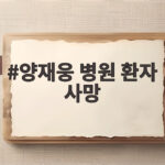 양재웅 병원 환자 사망 사건 국감에서 재조명된 21분의 진실 양재웅 병원 환자 사망