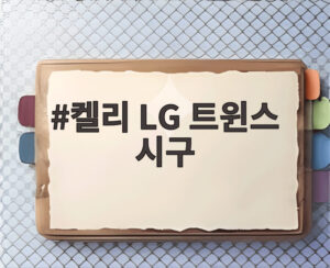 켈리 LG 트윈스 시구