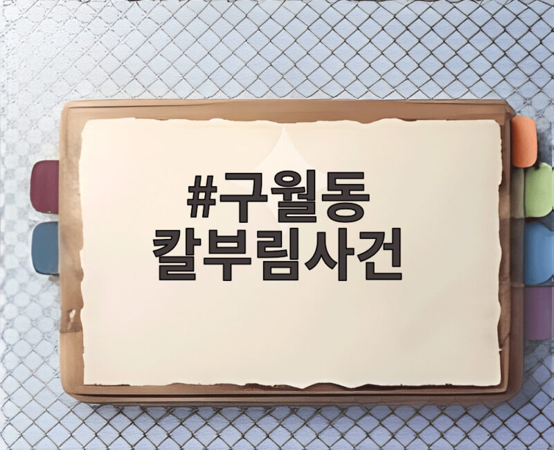구월동 칼부림사건 피해자 대부분 여성 충격적 범행 동기 1 구월동 칼부림사건