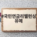 국민연금리밸런싱유예