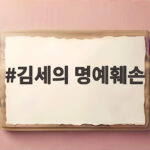 김세의 명예훼손 사건 보석 청구와 재판 전망 알아보기 김세의 명예훼손