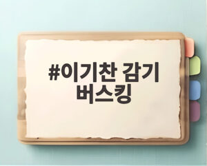 이기찬 감기 버스킹
