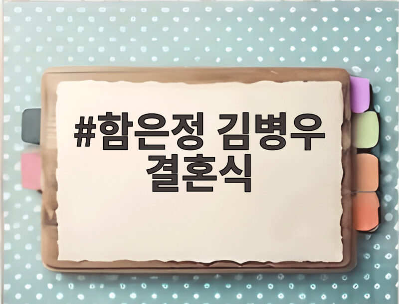 함은정 김병우 결혼식 라디오스타에서 축사 네 명과 무릎 보호대까지 1 함은정 김병우 결혼식
