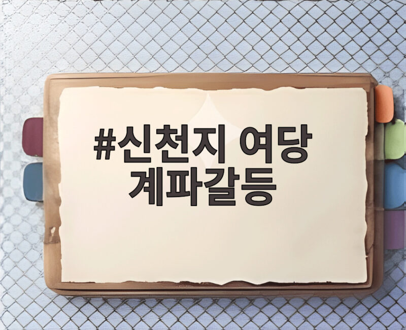 신천지 여당 계파갈등 신도 집단입당 확인에 당내 갈등 재점화 1 신천지 여당 계파갈등