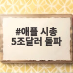 애플 시총 5조달러 돌파 엔비디아 이어 두번째 기록 이게 중요한 이유 애플 시총 5조달러 돌파