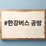 한강버스 공방 진실은 오늘 국감에서 무엇을 남겼나 한강버스 공방
