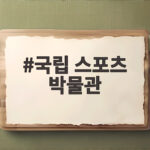 국립 스포츠 박물관 개관 7만 점의 스포츠 유산을 만나다 국립 스포츠 박물관