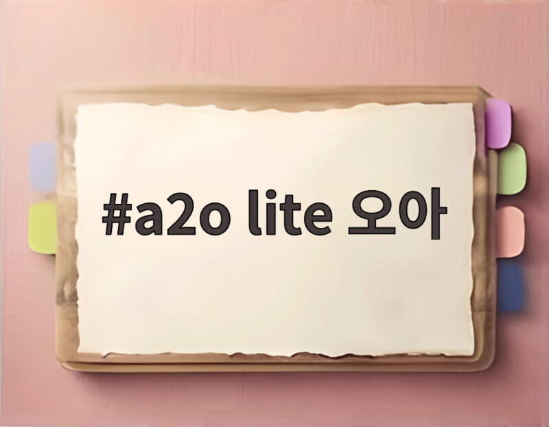 a2o lite 오아 청순 비주얼 센터의 데뷔쇼 순간 1 a2o lite 오아