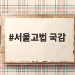 서울고법 국감에서 이재명 대통령 재판 중단 논란 살펴보니 서울고법 국감
