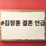 김장훈 결혼 언급 63세의 솔직 고백 확률상 못 한다 김장훈 결혼 언급