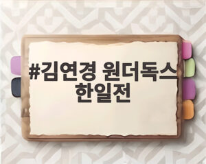 김연경 원더독스 한일전