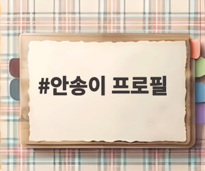 안송이 프로필