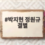 박지현 정원규 결별 후 결혼 생각 싹 사라졌다는 고백 모두가 놀랐다 박지현 정원규 결별