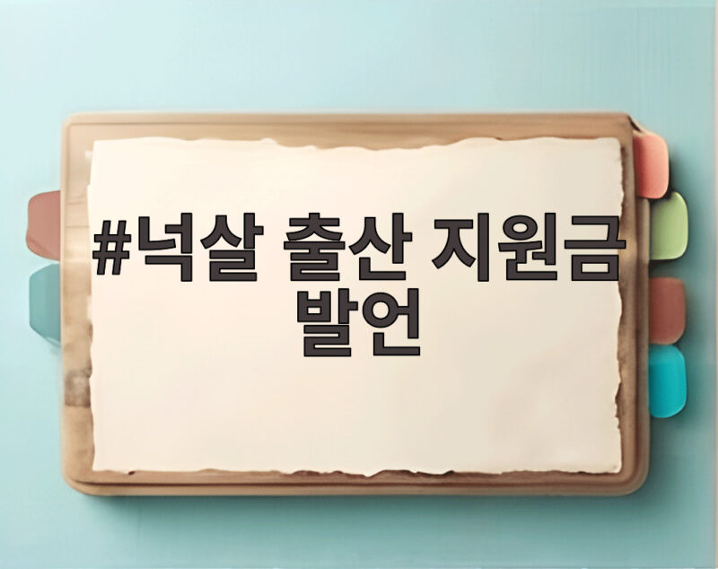넉살 출산 지원금 발언 두 아이 아빠가 말하는 진짜 육아 지원 1 넉살 출산 지원금 발언