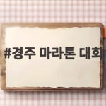 경주 마라톤 대회