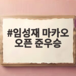 임성재 마카오 오픈 준우승 아쉬운 연장전 끝에 다음 대회 기대감 임성재 마카오 오픈 준우승