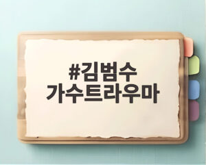 김범수 가수트라우마