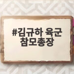 김규하 육군 참모총장 사관학교 통합 논란 국감 현장 김규하 육군 참모총장