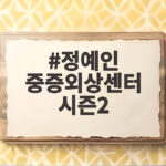 정예인 중증외상센터 시즌2 합류와 시즌3 제작 확정 소식 정예인 중증외상센터 시즌2