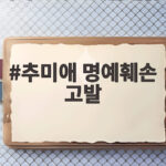 추미애 명예훼손 고발 소방 재정 빨대 발언 사과 논란 총정리 추미애 명예훼손 고발