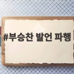 부승찬 발언 파행