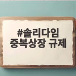솔리다임 중복상장 규제 금융당국 경고 우리 주주는 보호받을까 솔리다임 중복상장 규제
