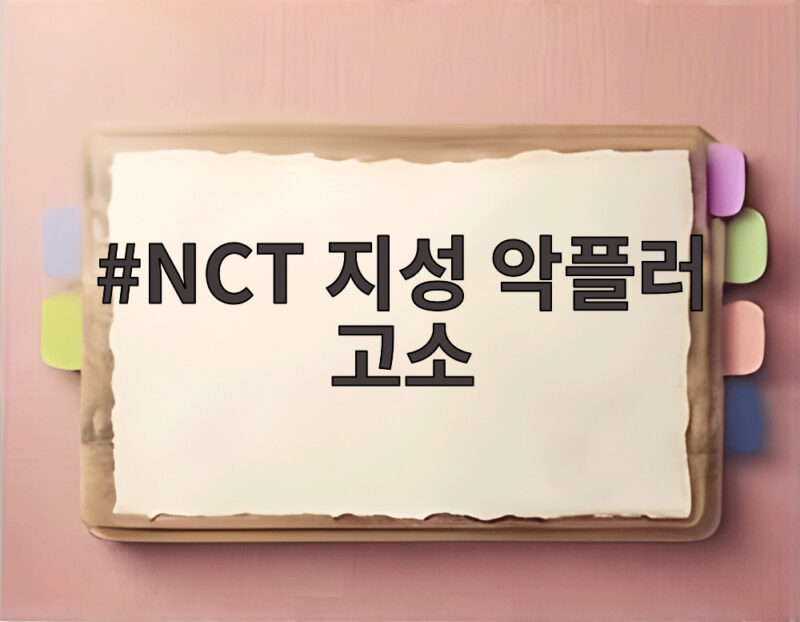 NCT 지성 악플러 고소, 벌금 500만 원과 462건 고소 1 NCT 지성 악플러 고소