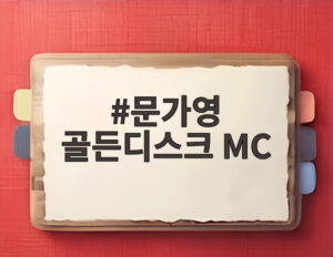 문가영 골든디스크 MC
