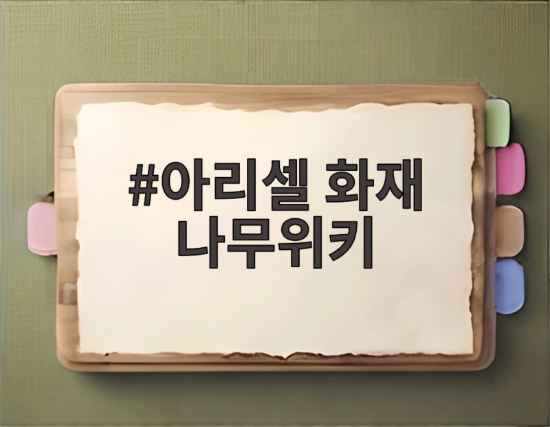 아리셀 화재 나무위키