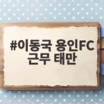이동국 용인FC 근무 태만 의혹 제기된 진실은 무엇일까 이동국 용인FC 근무 태만