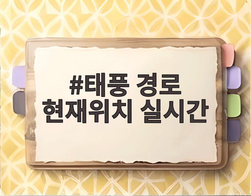 태풍 경로 현재위치 실시간 이렇게만 확인하면 안심입니다 1 태풍 경로 현재위치 실시간