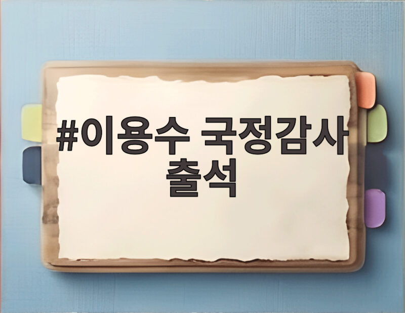 이용수 국정감사 출석 손흥민 7번 발언 논란 훑어보기 1 이용수 국정감사 출석