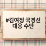 김여정 국경선 대응 수단