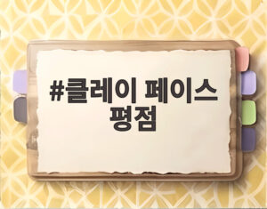 클레이 페이스 평점