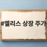 엘리스 상장 주가 급락 후 이틀 연속 급등 이유와 공모가 회복 흐름 엘리스 상장 주가